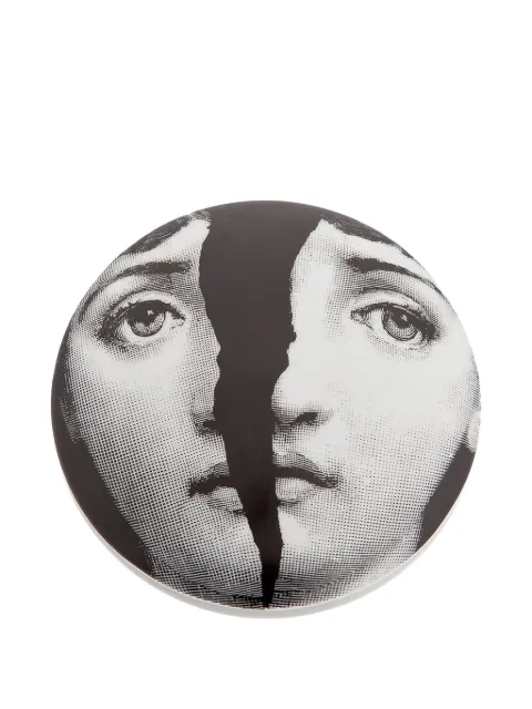 Fornasetti Tema e Variazioni N.10 trinket box (10cm) Black P30X003