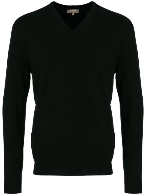 N.Peal cashmere The Burlington jumper Black NPG000106
