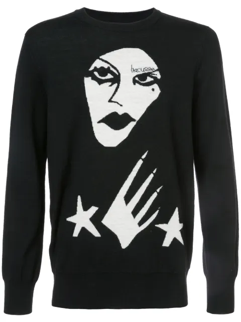 Haculla Witchslap jumper Black HA08AGSK01