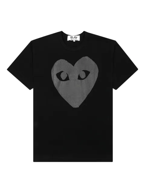 Comme Des Garçons Play logo-print T-shirt Black P1T189