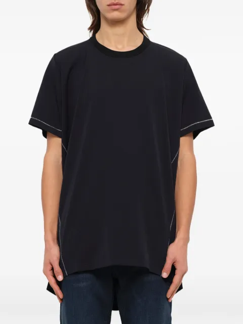 Lanvin asymmetric T-shirt Blue RMJE0015H17