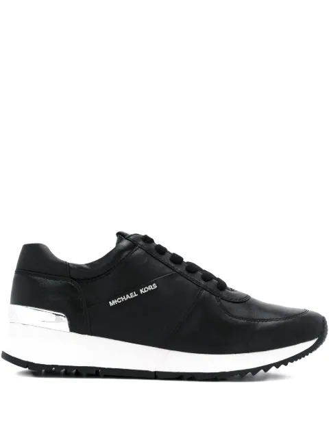 Michael Michael Kors leather lace-up sneakers Black 43R5ALFP3L