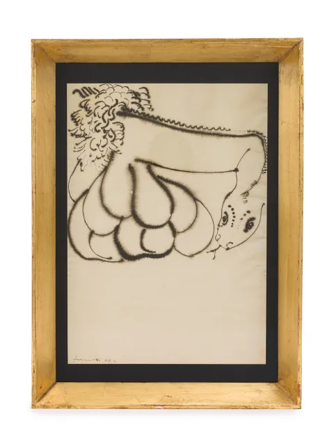 Fornasetti Erotic painting Multicolour DERO009