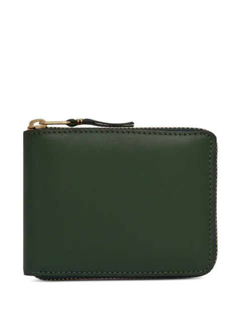 Comme Des Garçons Wallet zipped wallet Green SA7100