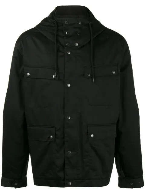 Kenzo logo print jacket Black F765OU2191NF
