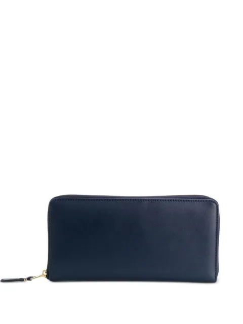 Comme Des Garçons Wallet zip around wallet Blue SA0110