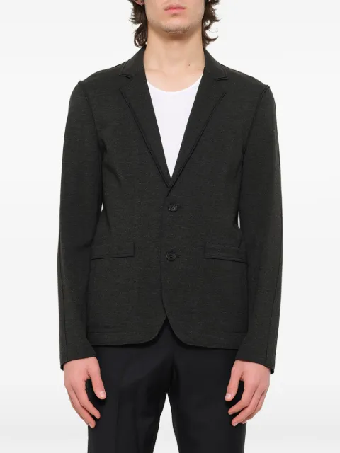 Wooyoungmi single-breasted blazer Blue W173SJ01901N