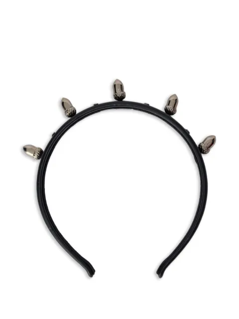 RED(V) acorn-stud headband Black NQ0J0315NRZ