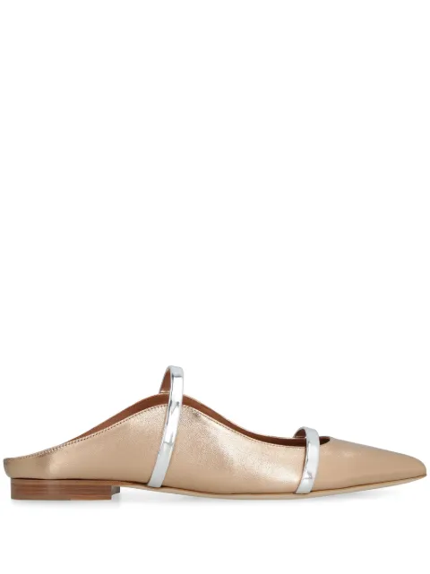 Malone Souliers Maureen mules Gold MAUREENFLAT18