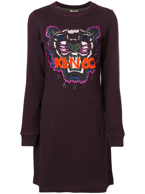 Kenzo Tiger dress Pink F762RO8224XC