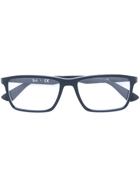 Ray-Ban square framed glasses Black RB7056