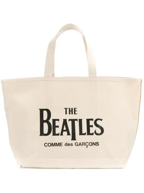 Comme Des Garçons Beatles tote bag Neutrals VTK003