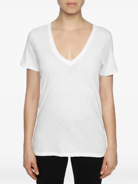 rag & bone V-neck T-shirt White W272C34CHK
