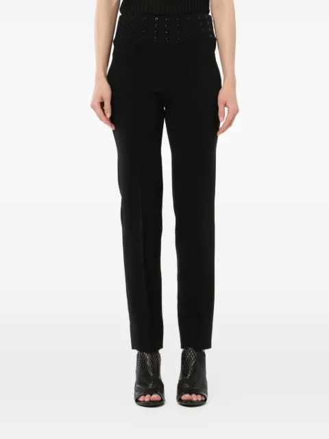 PUCCI embellished waist cropped trousers Black 76RT9076604