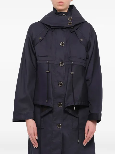 Kenzo oversized parka Blue F762MA1775AB