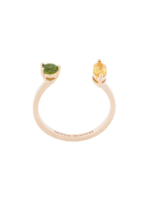 Delfina Delettrez Dots ring Metallic NTL1021B