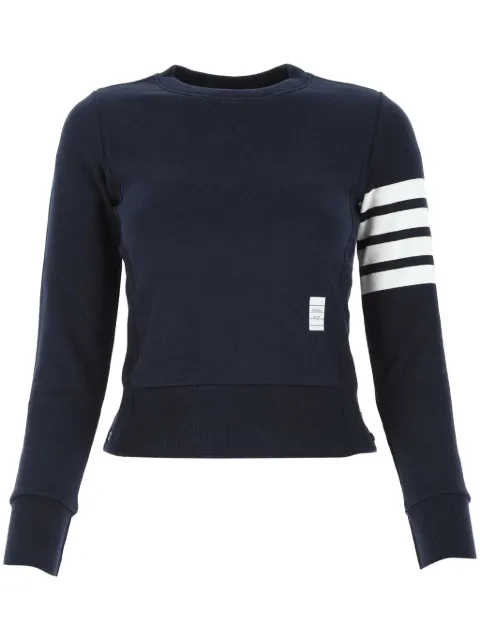 Thom Browne classic loopback 4-bar sweatshirt Blue FJT002A00535