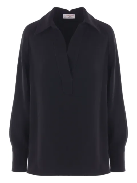 Alberto Biani v-neck top Black MM852AC0030