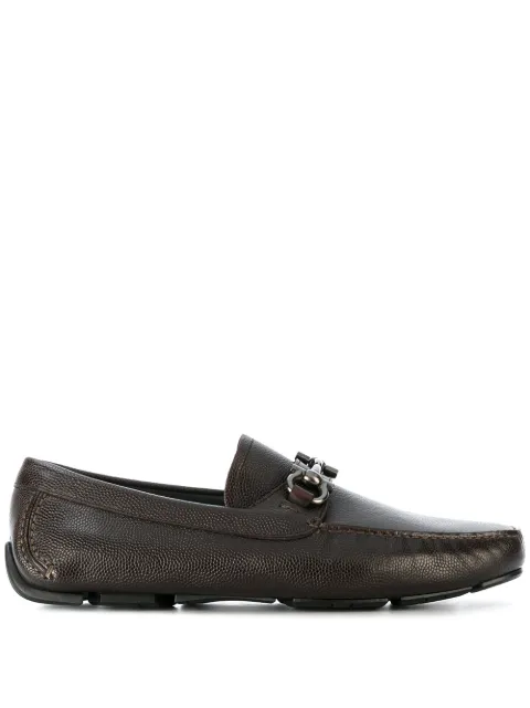 Ferragamo Gancio horsebit loafers Brown 671733