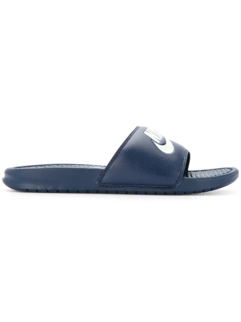 Nike BENASSI JDI "Black" Blue 343880