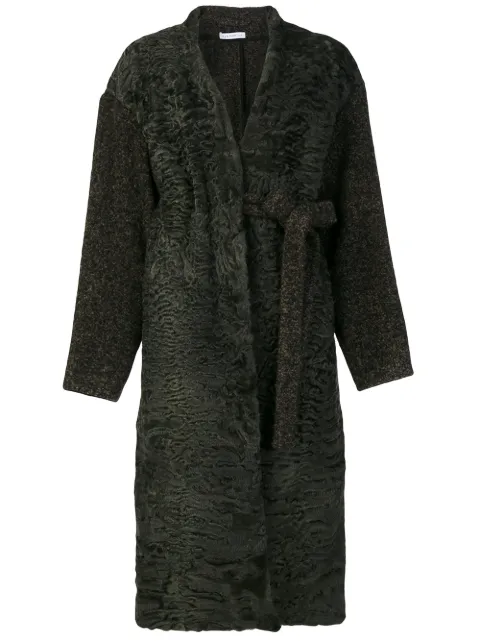 Inès & Maréchal Benoit coat Brown BENOIT