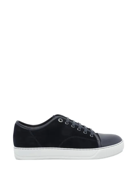Lanvin suede lace-up sneakers Blue FMSKDBB1ANAPP15
