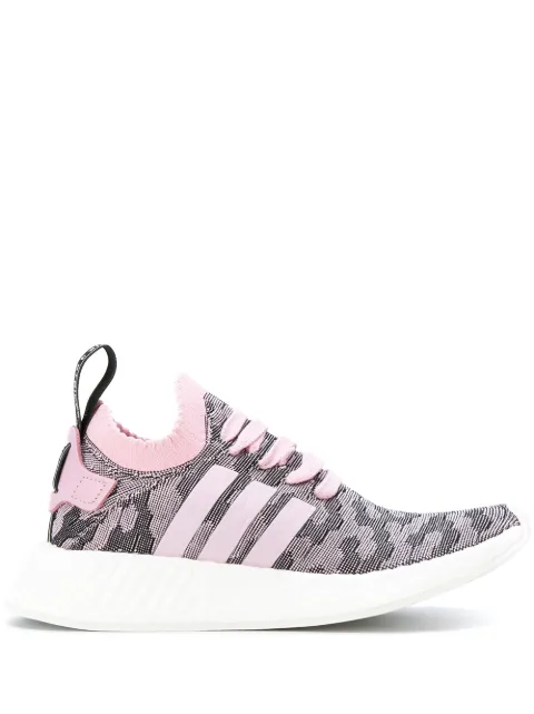 adidas NMD_R2 primeknit sneakers Pink BY9521