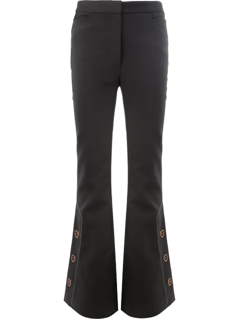 Ellery flared button trousers Black 7PP024SUE