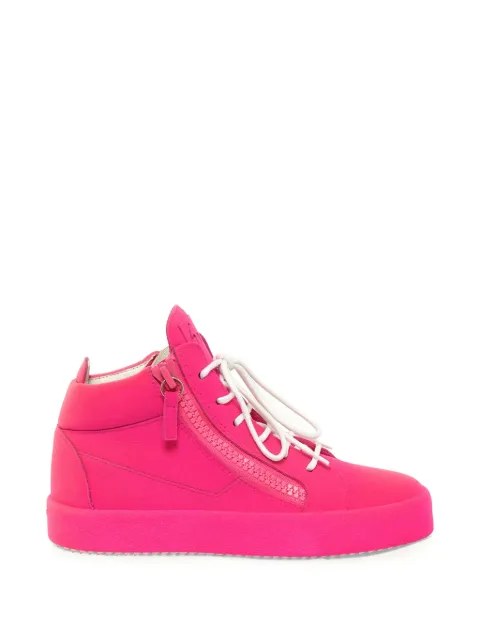 Giuseppe Zanotti The Unfinished hi-top sneakers Pink RW70119004