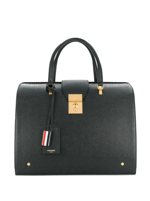 Thom Browne pebble grain Mr. Thom bag Black MAG001L00198