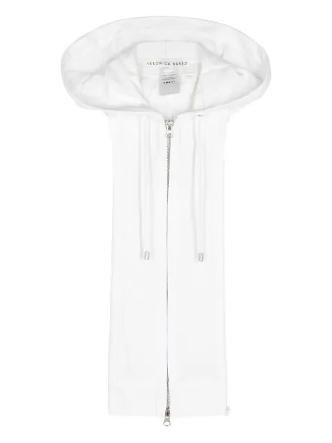 Veronica Beard Dickey zipped hoodie White COREFTY5055