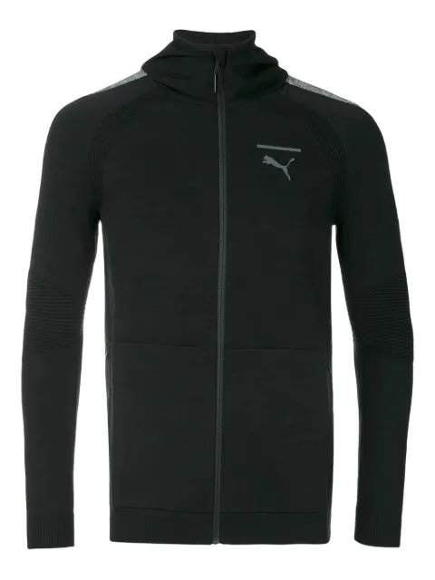 PUMA lightweight zipped hoodie Black 573367