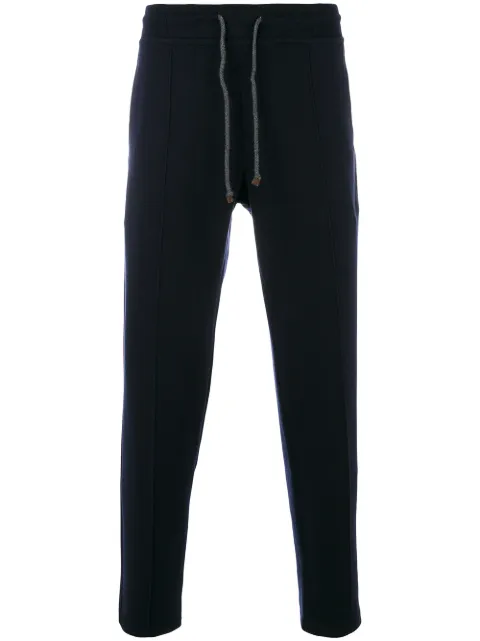 Brunello Cucinelli drawstring-waist track pants Blue MTU013212GC5774