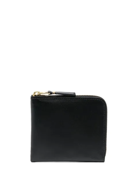 Comme Des Garçons Wallet zip-fastening leather wallet Black SA3100RH