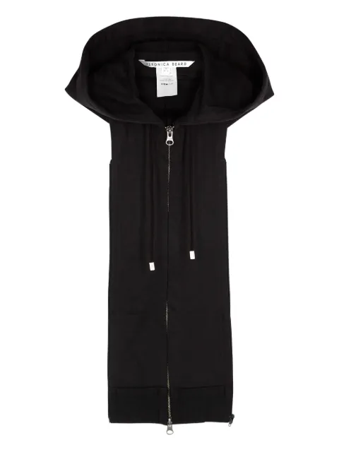 Veronica Beard sleeveless hoodie Black COREFTY5055