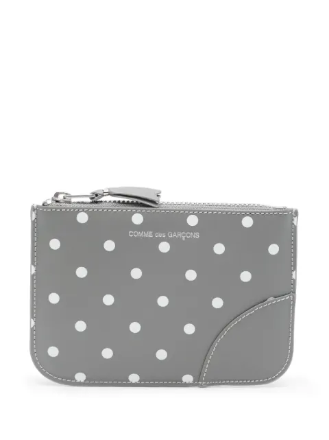 Comme Des Garçons Wallet polka-dot printed wallet Grey SA8100PD