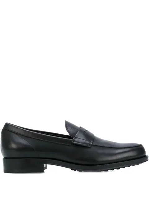 Tod's leather loafers Black XXM0UD00640D90