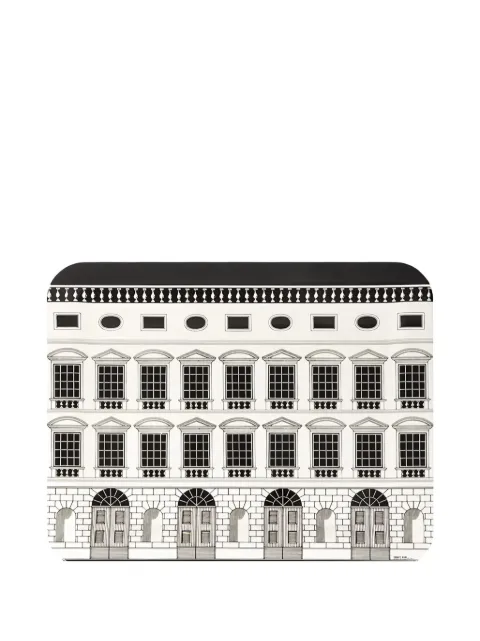 Fornasetti Architettura decorative tray (48cm x 60cm) Black C24X419