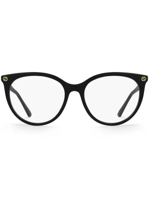 Gucci Eyewear cat eye glasses Black GG0093O001