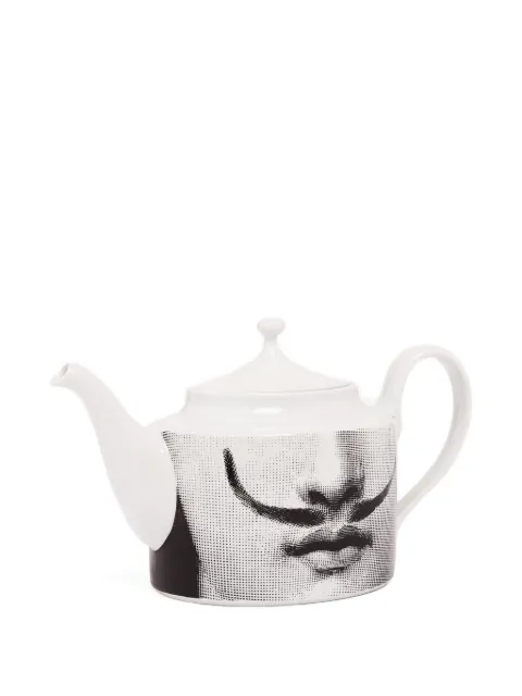 Fornasetti Tema e Variazioni N. 21 tea pot Black P22X445