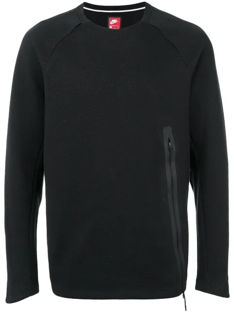 Nike crew-neck tech fleece sweatshirt Black 846348