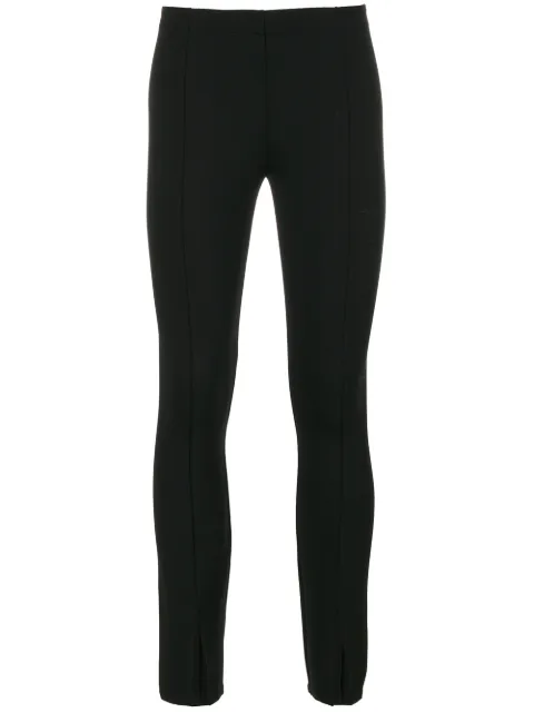 The Row Thilde scuba trousers Black 3448K106