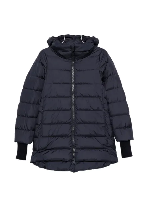 Herno quilted hooded coat Blue PI0660D12004