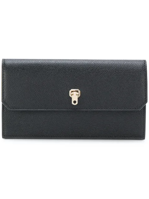 Valextra removable cardholder wallet Black V9L26028