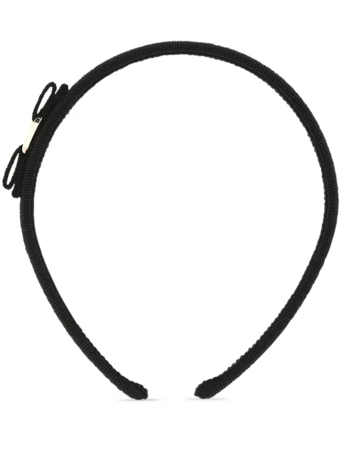 Ferragamo Vara bow headband Black 430314