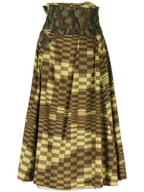 Comme Des Garçons Pre-Owned Longuette skirt Green CDG654