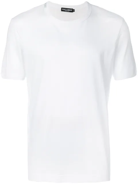 Dolce & Gabbana logo-label T-shirt White G8HI7TFU7EQ