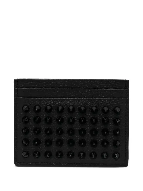 Christian Louboutin studded cardholder Black 1175211