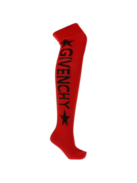 Givenchy printed socks Red 17A9812590
