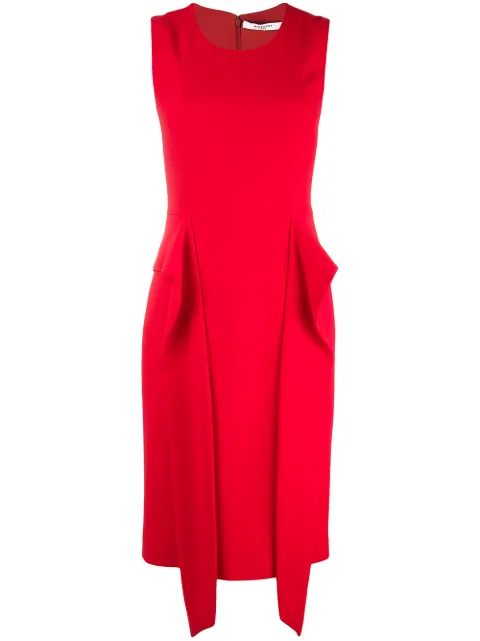Givenchy draped dress Red 17X2131194